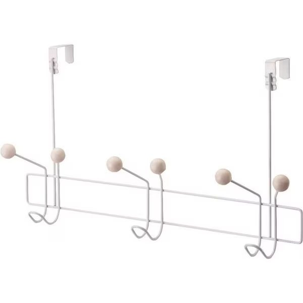 Garment Hook White 3-Hook, Simple Spaces, Mfr#: SS-HG3-50-PE-3L